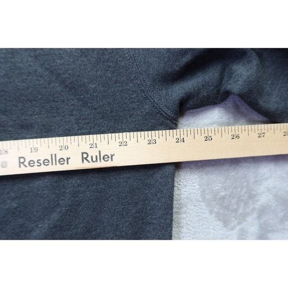 Champion USAFA Air Force Academy Hoodie Men's L Charcoal Grey Eco Authentic - Picture 7 of 8